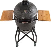 Grill Guru Classic Kamado Houtskool Barbecue - Grilloppervlak Ø 46 cm - Keramiek - Grijs