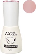 White Angel Deluxe Rubber Base Coat Pink Blush 051 - Haarspray - 10 ml