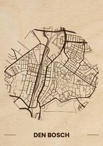 Houten Citymap Den Bosch - MrMoose