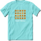 Bitcoin Coins - Crypto T-Shirt Kleding Cadeau | Dames / Heren / Unisex | Bitcoin / Ethereum shirt | Grappig Verjaardag kado | BTC Tshirt Met Print | - Licht Blauw - XXL