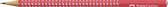 Crayon FC Grip canne en bonbon scintillant rouge