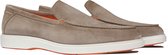 Santoni InstapSchoen Beige Beige  - Maat 42 - Heren - Lente/Zomer Collectie - Suède