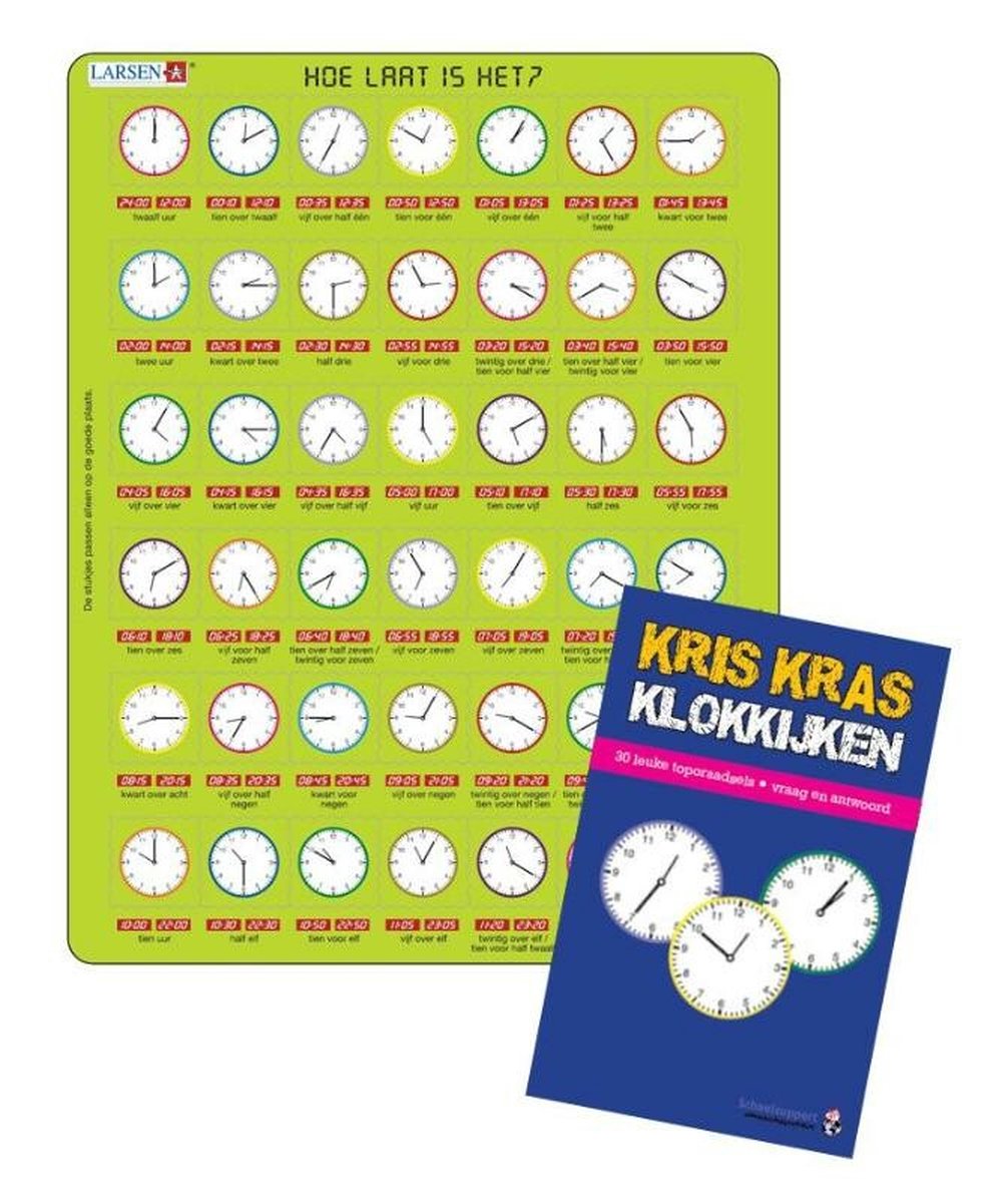 Kris kras klokkijken