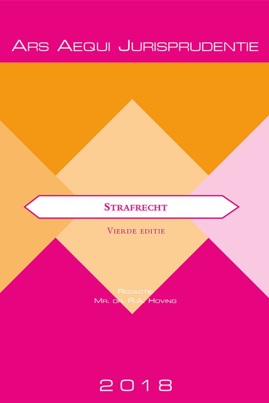 Jurisprudentie Strafrecht 2018 - cover