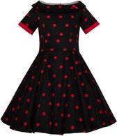 Darlene Kids Dress Black Red . Feestjurk Meisje - Meisjes Jurken - Baby Jurk - Baby Kleding Meisjes