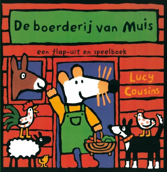 Cover van het boek 'De boerderij van Muis' van Lucy Cousins