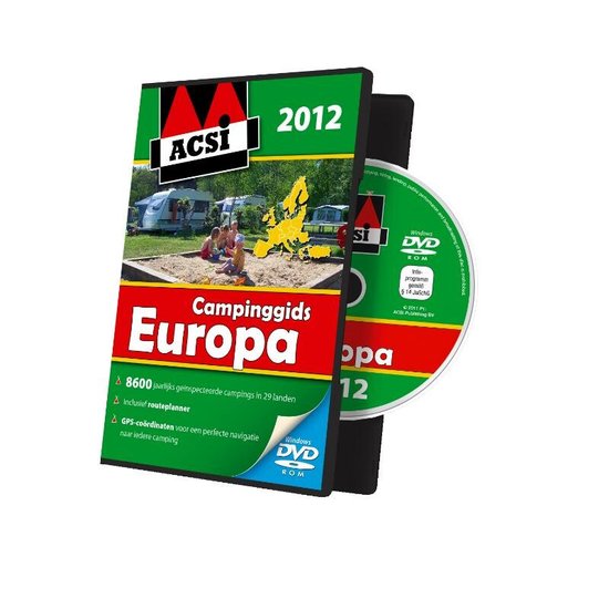 Cover van het boek 'Acsi Campinggids Europa / 2012' van  Nvt.