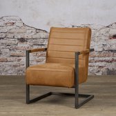 Fauteuil | rocca | stof | cognac | 63 x 77 x 84(h) cm