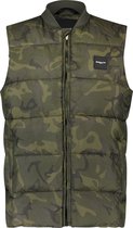 Ballin Amsterdam -  Heren Slim Fit    Bodywarmer  - Camo - Maat XXL