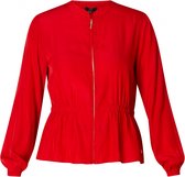 YEST Caylee Blouse - Hot Red - maat 38