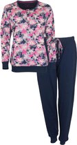 Medaillon Dames Pyjama Blauw MEPYD2004A - Maten: XL