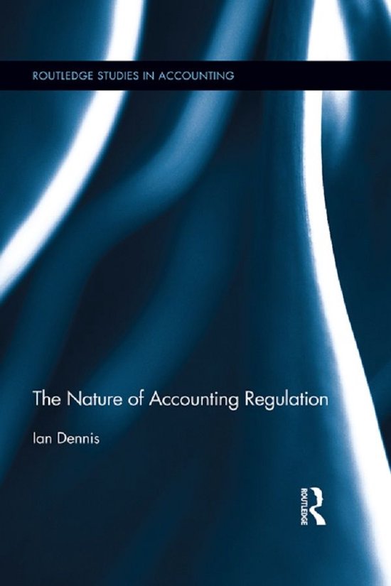 The Nature of Accounting Regulation - cover