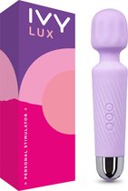 IVY LUX  Personal Massager - Vibrator voor Vrouwen - Personal Stimulator - Magic Wand Vibrator - Extra Krachtig - Oplaadbaar en Hypoallergeen