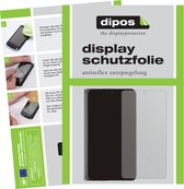 dipos I 6x Beschermfolie mat compatibel met Oppo Find N Achterkant Folie screen-protector (expres kleiner dan het glas omdat het gebogen is)