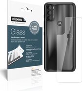 dipos I 2x Pantserfolie helder compatibel met Motorola Moto G71 Achterkant Beschermfolie 9H screen-protector (expres kleiner dan het glas omdat het gebogen is)