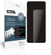 dipos I 2x Pantserfolie mat compatibel met Oppo Reno 6 5G Beschermfolie 9H screen-protector (expres kleiner dan het glas omdat het gebogen is)