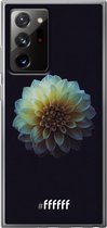 6F hoesje - geschikt voor Samsung Galaxy Note 20 Ultra -  Transparant TPU Case - Just a Perfect Flower #ffffff