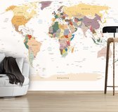 Fotobehang - World Map.