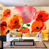 Fotobehang - Velvet Poppies.