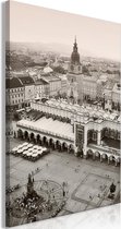 Schilderij - Cracow: Cloth Hall (1 Part) Vertical.