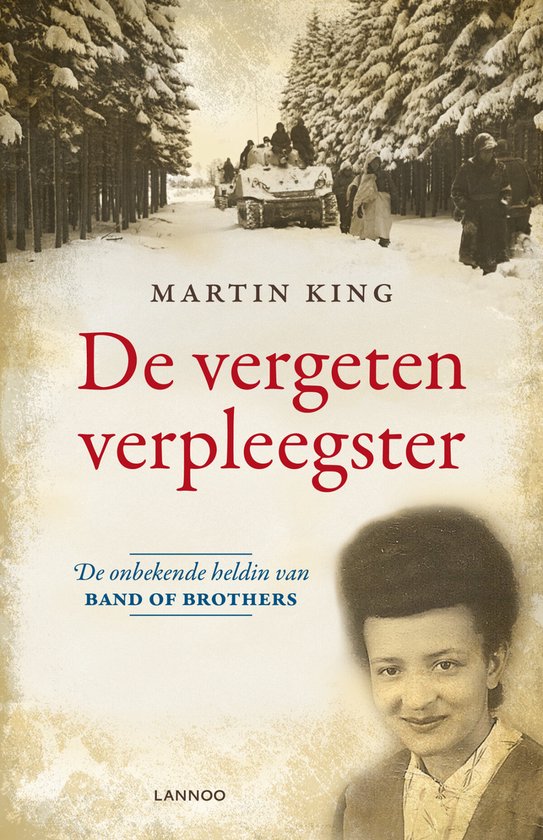 Cover van het boek 'De vergeten verpleegster' van Martin King