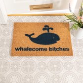 Whalecome bitches deurmat