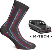 Heel Tread M-tech / Mpower Sokken - BMW M-Power - M3 M5 - fun sokken - Auto sokken - Maat 41-46