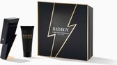 Carolina Herrera Bad Boy Giftset - 100 ml eau de toilette spray + 100 ml showergel - cadeauset voor heren