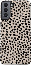 Burga Tough Hardcase voor de Samsung Galaxy S21 - Almond Latte