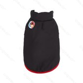 Three Layers hondenjasje met Waterproof L30Cm zwart