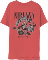 Nirvana Heren Tshirt -XL- Heart-Shaped Box Rood