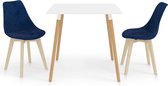 Decoways - 3-delige Eethoek blauw