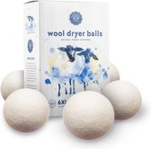 Woolzies Wool Dryer Balls Organic Big Wool Spheres Best Fabric Softener | 6-Pack XL Dryer Balls for Laundry is Made with New Zealand Wool | Use Laundry Balls for Dryer with Essenti