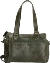Micmacbags Porto Handtas - Donkergroen