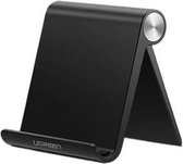 Tablet Houder - Telefoon Houder -  Universele Verstelbare - Desk Stand Opladen Ruimte - Ipad Houder - Voor Iphone Huawei Samsung Zwart LP106 50747