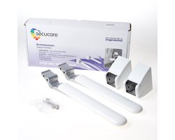Secucare Armleuning(2)v.douchezitje/douchestoel (Prijs per stuk)