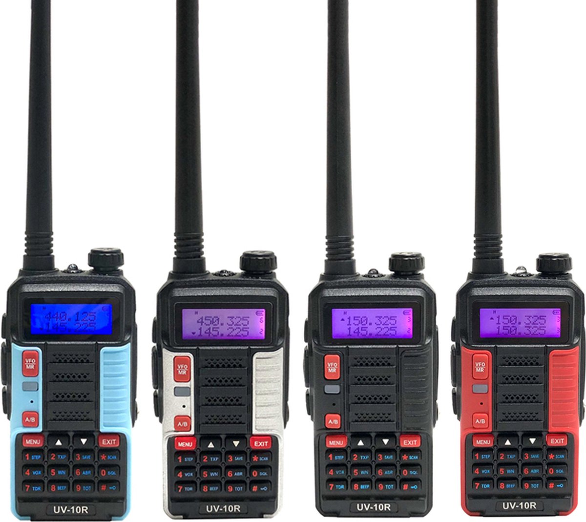 Talkie Walkie Baofeng UV-10R - UHF & VHF - 10W - Ecran LCD & Clavier  Rétroéclairé -... | bol.com