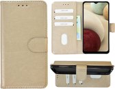 Samsung Galaxy A13 5G Hoesje - Book Case Wallet  Goud Cover