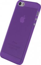 Apple iPhone 5/5s/SE Hoesje - Xccess - Thin Frosty Serie - Hard Kunststof Backcover - Paars - Hoesje Geschikt Voor Apple iPhone 5/5s/SE