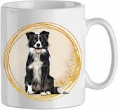 Mok Border Collie 1.6 | Hond| Cadeau| Cadeau | Beker 31 CL
