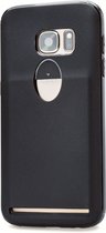 Samsung Galaxy S7 Hoesje - Xccess - Matt Serie - TPU Backcover - Zwart - Hoesje Geschikt Voor Samsung Galaxy S7