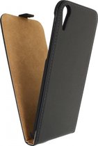 HTC Desire 830 Hoesje - Mobilize - Classic Serie - Kunstlederen Flipcase - Zwart - Hoesje Geschikt Voor HTC Desire 830
