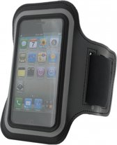 Apple iPhone 5S Hoesje - Xccess - Arm Strap Serie - Hard Kunststof Sportarmband - Zwart - Hoesje Geschikt Voor Apple iPhone 5S