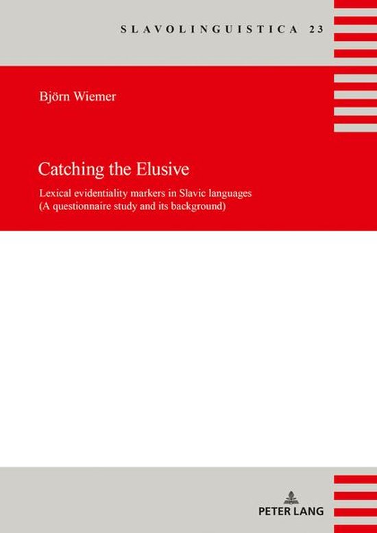 Slavolinguistica 23 - Catching the Elusive - cover