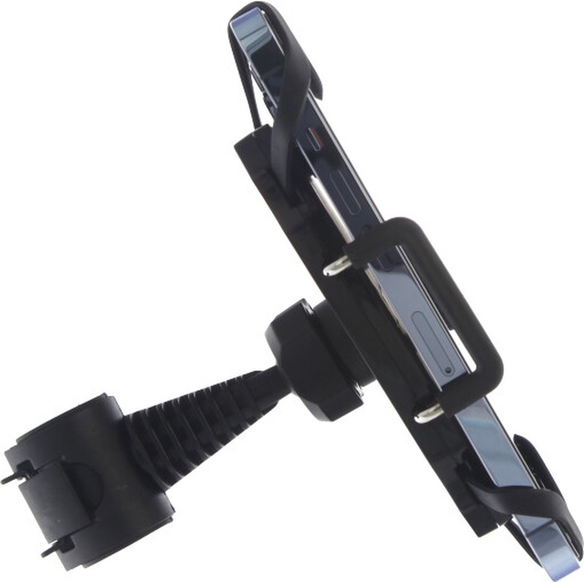 Telefoonhouder voor Scooter - Motor - MANOS LIBRES - MODEL E Pro - Windscherm Bevestiging - Universeel - Zwart - Piaggio - Vespa - Zip – foto 2