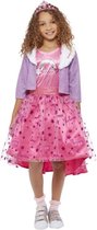 Smiffy's - Barbie Kostuum - Prinses Barbie Ster Van De Regenboog - Meisje - Paars, Roze - Small - Carnavalskleding - Verkleedkleding
