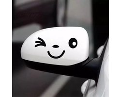 Grappige Auto Sticker - Zwart - 2 Stuks - Auto Liefhebber - Auto Accessoires - Origineel Cadeau - Valentijn Cadeau Voor Hem - Valentijn Cadeau Voor Haar