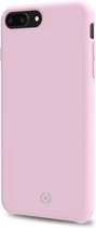 Celly Feeling Silicone Back Cover Apple iPhone 8 Plus / 7 Plus / 6S Plus / 6 Plus Roze