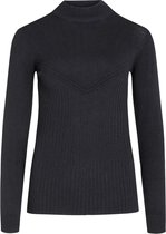 SisterS point Trui Hilba Pu Black Dames Maat - L