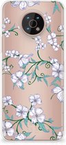 Telefoonhoesje Nokia G50 Foto hoesje Blossom White